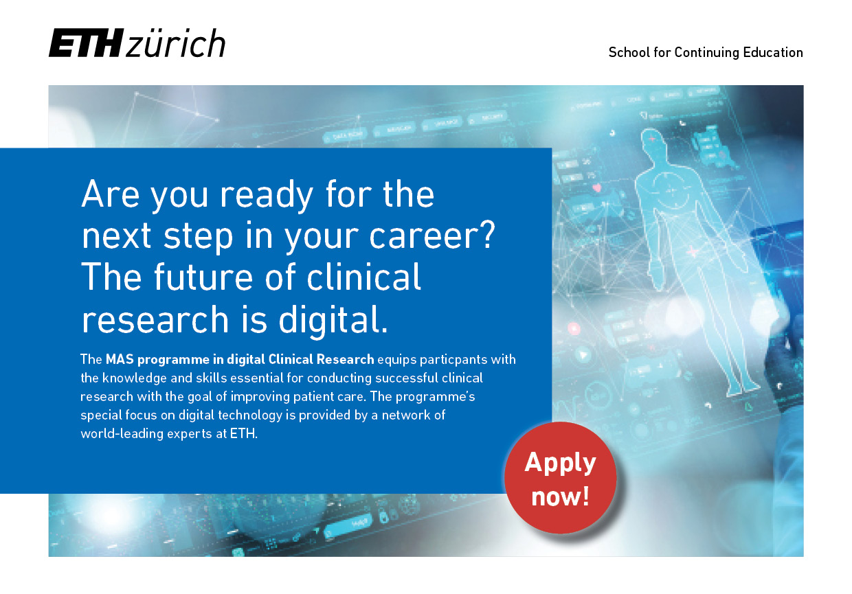 Flyer for application to the MAS digital Clinical Research